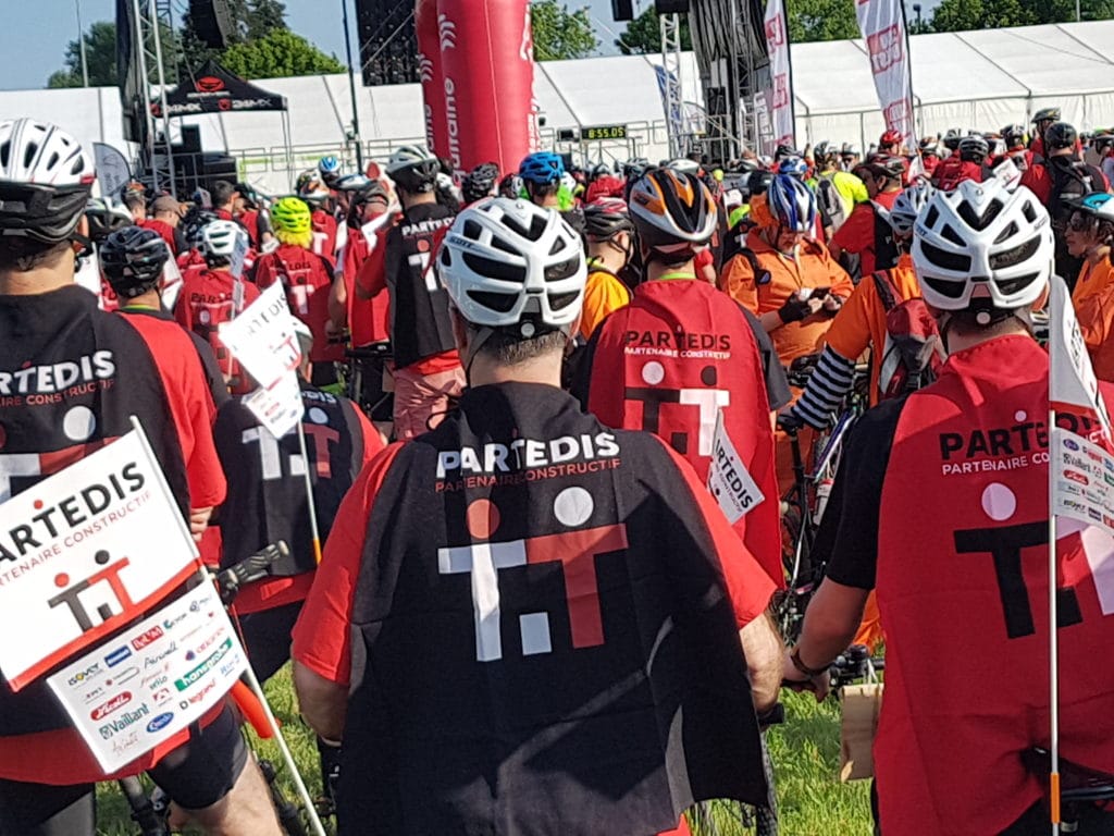 PARTEDIS partenaire de la médocaine VTT édition 2022